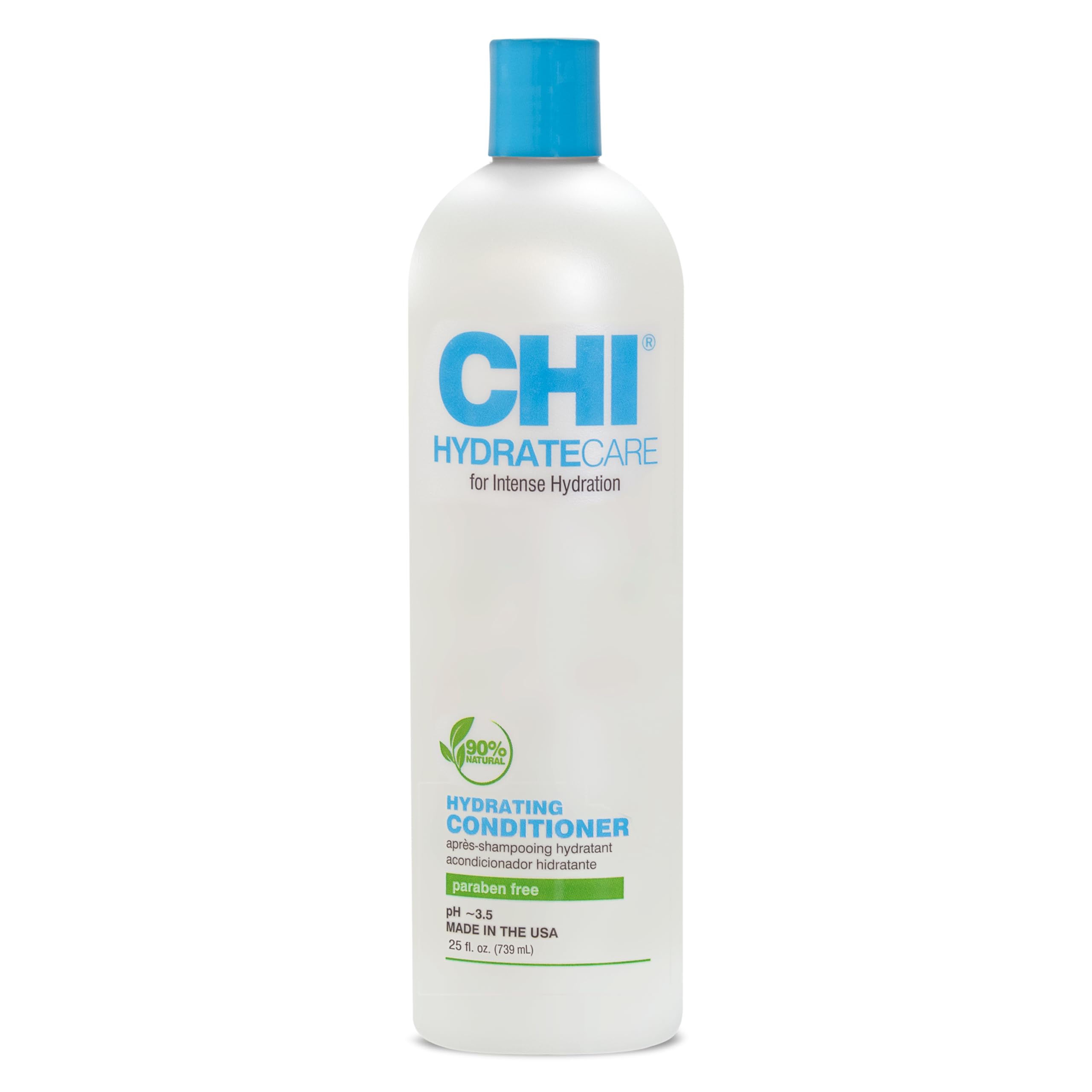 CHI HydrateCare Hydrating Conditioner, Balances Hair Moisture and Protects Against Damage and Hair Breakage, Sulfate, Paraben, & Cruelty-Free, 25 Oz